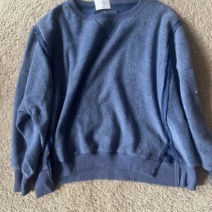 American Eagle Outfitters Blue Crew Neck Sweater